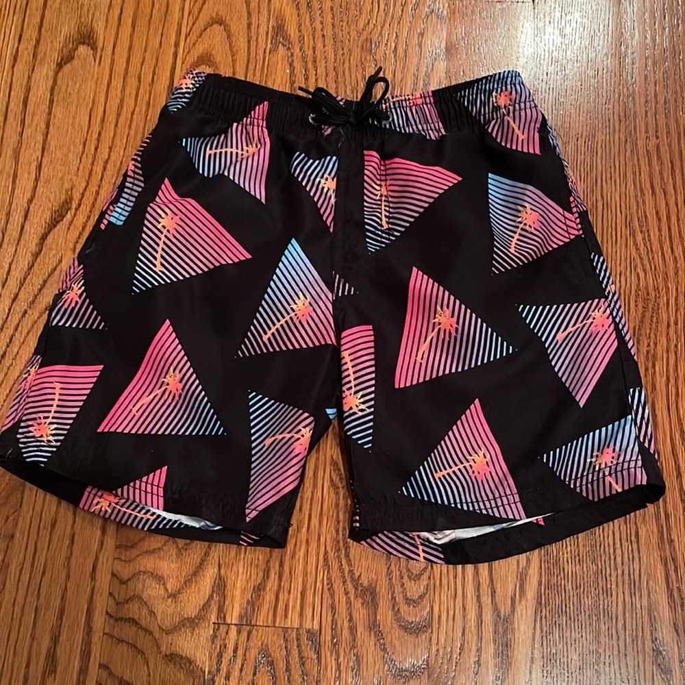 Burnside Big Boys Palm Swim Shorts